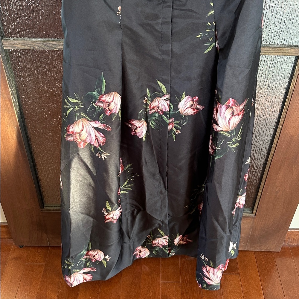 Sachin + Babi Marta Floral Print Belted Satin Gown in size 18W NWT - Picture 7 of 16